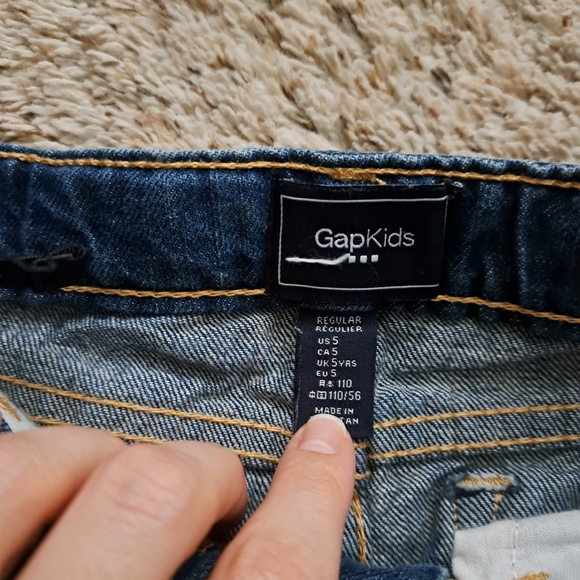 💜 Girls denim skirt size 5 - Picture 2 of 3